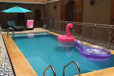 Image de Superb atypical Riad with swimming pool not overlooked