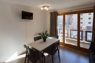 Studio cosy à Briançon · Près des pistes · Casier à skis et wifi inclus