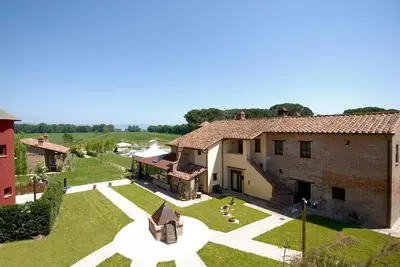 Image de Appartement de vacances Pucciarelli pour 5 personnes avec 2 chambres à coucher - Maison mitoyenne