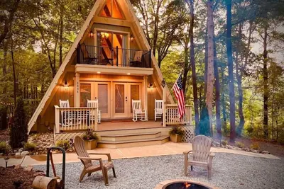 Image de A Frame Cabin- Unplug and Rewind! !