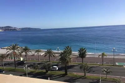 Image de Nice, promenade des Anglais avec vue imprenable