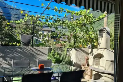 Image de Beau duplex en ville avec grande terrasse et parc privé