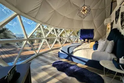 Our most luxurious Dome, Cougar Dome in Winderdome Resort