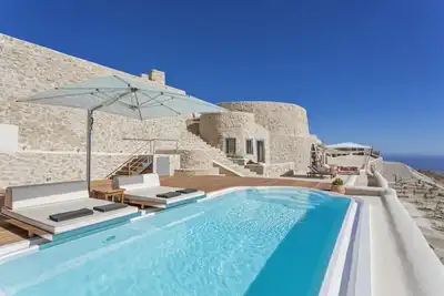 Image de Santorini Indigo - Cinq Chambres Villa, Couchages 11