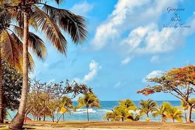 Image de Superbe Vue Mer, accès direct Plage & Piscine, Village Vacances lesGwadaStudios