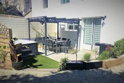 Image de Charmante maison à 2 pas de l'océan avec Spa