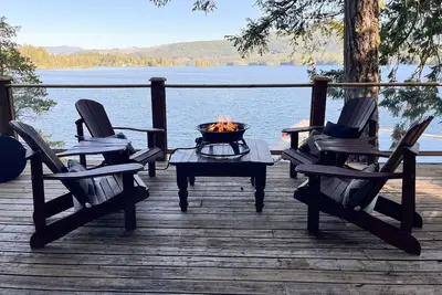 Private Waterfront Lakehouse on Sproat Lake. \nQuiet and Serene, Easy Access.