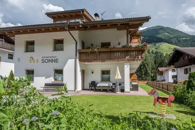 Image de Appartement 'Sonne Nr. 16' avec vue sur la montagne, jardin et Wi-Fi