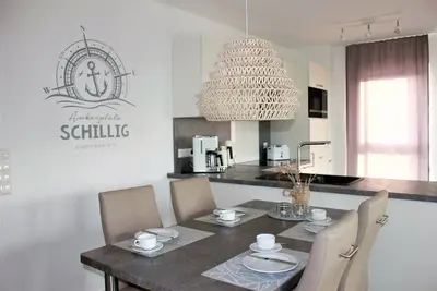 Image de Modern, high-quality vacation apartment, sauna, large balcony, close to the beach