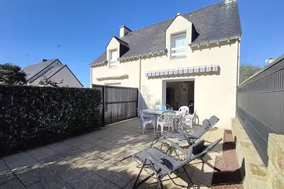 Image de Maison calme avec jardin, à 500m de la plage, proche commerces, bien équipée pour 4 personnes