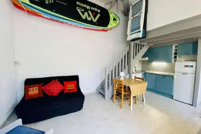 Image de Agréable Pavillon 4 personnes avec terrasse proche plage Nord (073)