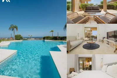 Image de Maison de vacances moderne et luxueuse avec vue sur la mer Ă BenahavĂs