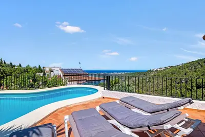 Image de Maison de vacances 'Monte Pego' avec vue sur la mer, Wi-Fi et climatisation