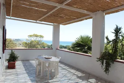 Image de Maison de vacances Villa Antica Sicilia avec vue sur mer, A/C & Wi-Fi