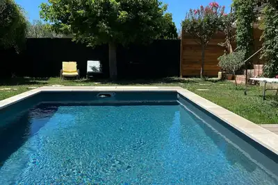 Image de Villa cosy pour 8 Pers avec piscine, dentelles de Montmirail, Ventoux Provence