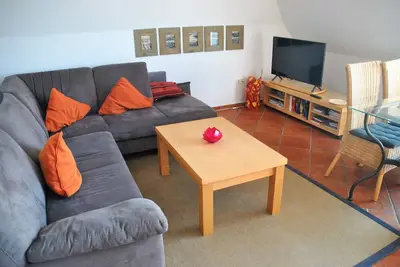 Image de Spacious 3-room vacation apartment with balcony in an idyllic dune location