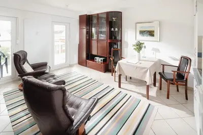 1-room vacation apartment in a central location just a few meters from the sea