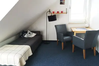 Comfortable living in a quiet location close to the popular west beach