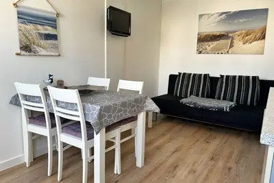 Comfortable 2-room vacation apartment with balcony in the heart of the city