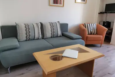 Small 1-room vacation apartment in a central location
