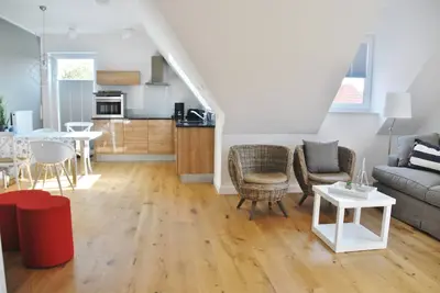 Image de Deluxe apartment in a quiet, idyllic dune location with balcony & parking space