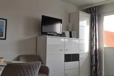 Centrally located 2-room vacation apartment with balcony