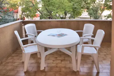 Appartement de vacances avec climatisation et terrasse