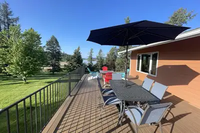 Image de Family friendly home on Flathead River with amazing views, dock and toys galore