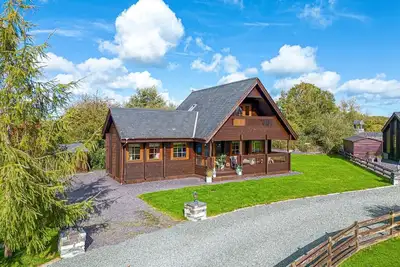 Image de Pumpkin Lodge · Scandi Cabin in Heart of Anglesey with Parking