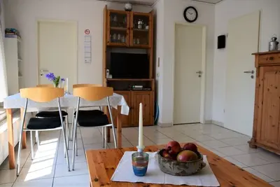 Bungalow in a prime location in Norddeich, approx. 100 m from the sandy beach