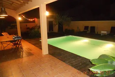 Image de villa climatisée 180m2 avec piscine privée