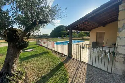 Image de Gîte périgourdin avec piscine