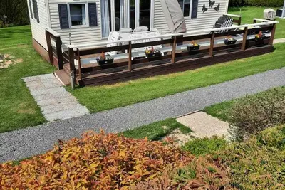 Image de Mobilhome avec piscine partagée