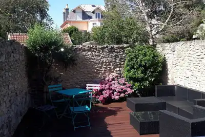 Image de Maison cosy à 200m de la plage, 3 ch, terrasse, WiFi, proche centre, idéale pour famille