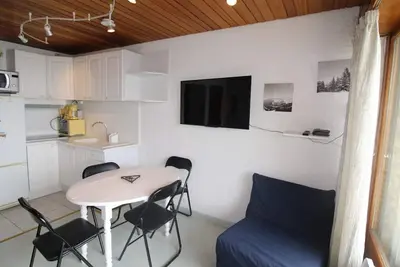 Image de Studio Cabine Rénové au Pied des Pistes avec Balcon - Auris en Oisans