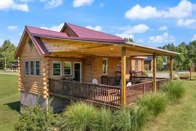 Image de Spacious cabin with 2 living rooms!