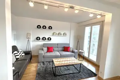 Superbe appartement en centre-ville, 20 min de Paris, 5 min d’Enghien