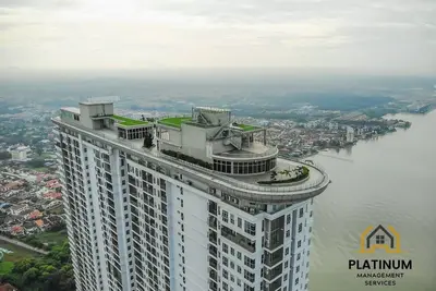 Image de Stylish Studio in Malacca City #1-Alitude Rooftop panorama Strait of Melaka