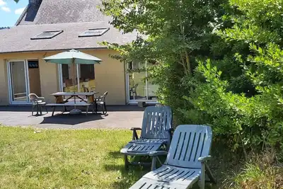 Image de maison avec jardin 1km plage