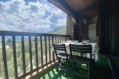 Charmant 2 pièces avec balcon exposé sud, proche centre-ville et télécabine – Briançon