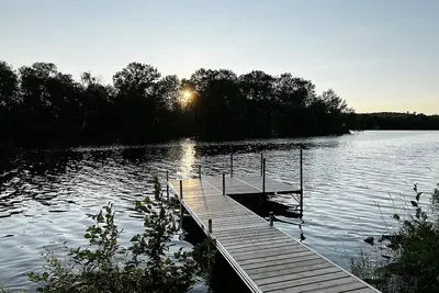 Image de Mid-Maine Lakefront Escape – Kayaks, Fire Pit, Bbq & Rail Trail