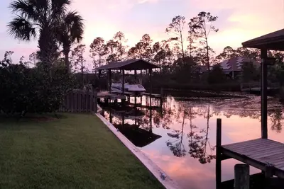 Image de Brand new furniture water front home with Boat dock and Rv parking with hook up!