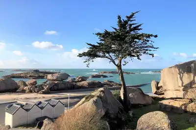 Maison Superbe Vue Mer Et Rochers  avec jardin Tregastel