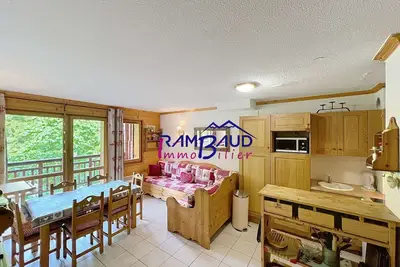 Image de 5 pièces - 7 couchages - Proche piste - parking couvert