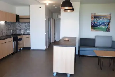 Image de Appartement Pmr 4 pers, plage, piscine chauffée, parking, animaux admis
