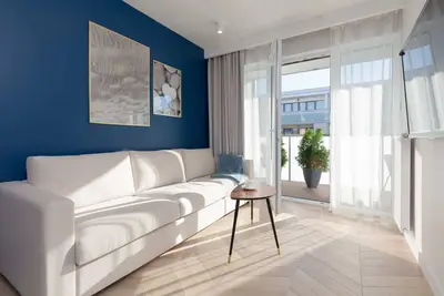Image de Stylish Apartment with Balcony | Parking | 500 m to the Beach