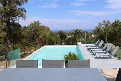 Image de Villa Piscine Vue Mer 8 Personnes Haute Corse Costa Verde