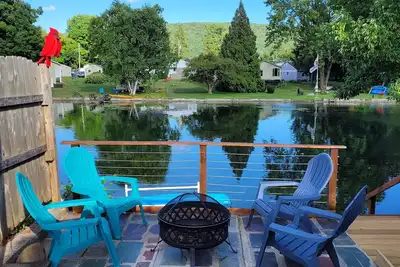 Image de Cozy Lakefront Cottage on Little York Lake