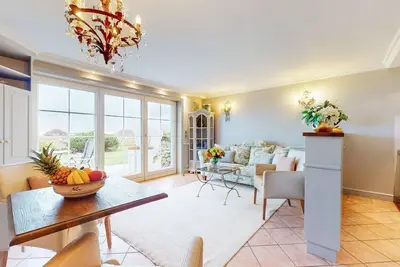Image de Inselliebe - Exclusive vacation apartment with a fantastic view of the mudflats in Munkmarsch.