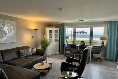 Image de Beach & sea - Cozy three-room apartment with fantastic sea views in